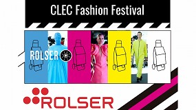 Foto de Rolser desfila en las pasarelas de Clec Fashion Festival como accesorio de moda