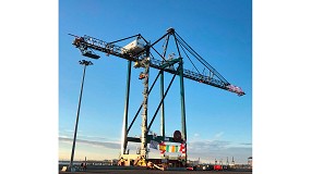 Foto de La terminal de MSC en Valencia adquiere una gra Liebherr Ship To Shore, tipo MalaccaMax