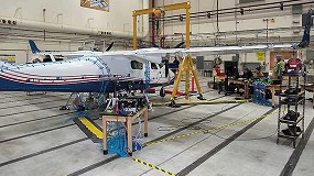 Foto de HBK participa en los ensayos de vibraciones en tierra del avin X-57 Maxwell de la NASA