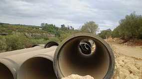 Foto de Una tubera de 4.000 metros suministrar agua a ms de 20 localidades andaluzas