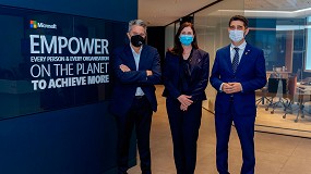 Foto de Catalunya y Microsoft mejorarán la sostenibilidad ambiental de la Generalitat mediante tecnologías cloud