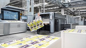Foto de Heidelberg instala la unidad nmero 1.000 de la Speedmaster CX 104 en la imprenta de packaging Gafs Kartong