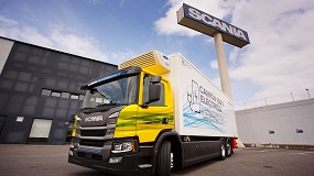 Foto de Alimerka apuesta por los nuevos vehculos elctricos de Scania
