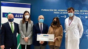 Picture of [es] Alvac dona la cuanta del Premio Nacional ACEX al Hospital de Parapljicos de Toledo