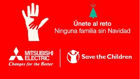 Foto de Mitsubishi Electric se une a Save the Children en la accin 'Ninguna familia sin Navidad'