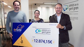 Foto de OnTurtle dona 12.874 euros a la Fundació Amics de la Gent Gran