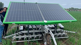 Foto de Robot solar FarmDroid FD20, una alternativa para diferentes cultivos