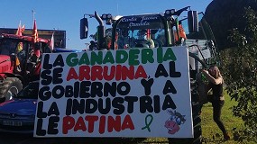 Foto de Oleada de manifestaciones en toda la geografía española por los precios de la leche