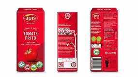 Foto de Apis lanza el envase de cartón más sostenible del mercado, en la categoría de Tomate Frito en España