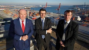 Foto de El presidente de Puertos del Estado visita el Puerto de Bilbao para conocer sus principales actuaciones y retos en operativa, innovacin y medioambiente