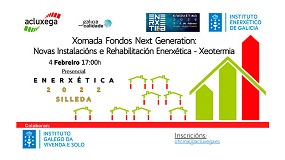 Foto de Jornada de Acluxega sobre Fondos Next Generation: nuevas instalaciones y rehabilitación energética