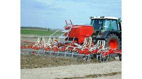 Foto de La sembradora y cultivadora Vibro Seeder, de Kongskilde, se exhibe en Fima 2010