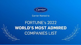 Foto de Carrier, una de las empresas ms admiradas del mundo segn Fortunes 2022