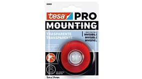 Foto de tesa Mounting PRO Transparente, cinta de doble cara para trabajos de montaje invisibles