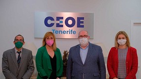 Foto de CEOE Tenerife brinda su apoyo a Coarco en su nueva etapa empresarial