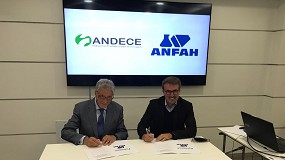 Foto de Andece y Anfah firman un acuerdo encaminado al avance en la ruta a la descarbonizacin