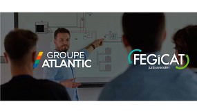 Foto de Colaboracin entre Groupe Atlantic y Fegicat para poner en marcha un plan de formaciones