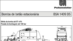 Foto de Bomba de betão estacionária BSA 1409 D5 (catálogo)