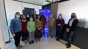 Foto de La AEI Txtils visita la incubadora de la Agencia Espacial Europea en Graz