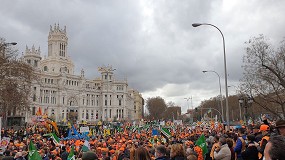 Foto de El campo unido toma el centro de Madrid para reivindicar “respeto” y “futuro”