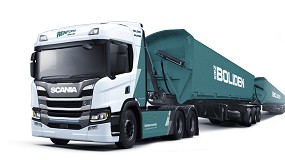 Foto de Boliden compra un camin elctrico Scania de 74 toneladas para el transporte pesado