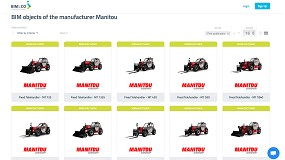 Foto de Manitou lanza su biblioteca de objetos BIM