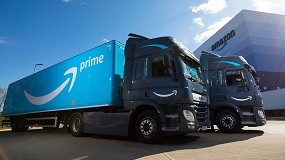 Foto de DAF entrega cinco camiones CF Electric a Amazon Reino Unido