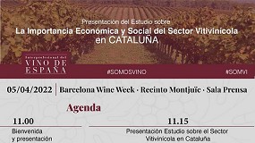 Foto de La Interprofesional del Vino presenta el estudio sobre la importancia del sector vitivincola en Catalua