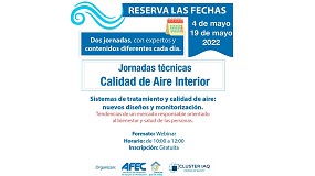 Picture of [es] Afec y el Cluster IAQ organizan dos jornadas on line sobre calidad de aire interior
