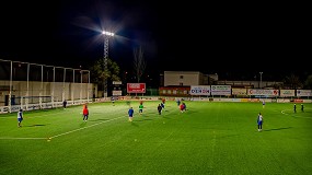 Foto de Schréder ilumina el estadio de fútbol Las Veredillas con su solución Ecoblast