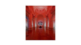 Foto de Sakma tiñe de rojo el Convento de las Verónicas (Murcia)