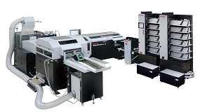 Foto de OPQ Systems muestra sus innovaciones en maquinaria de post-impresión en Graphispag 2022