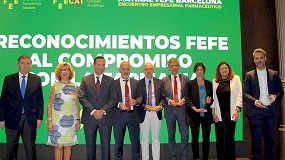 Foto de FEFE entrega los reconocimientos por el apoyo al modelo farmacéutico español a Cinfa, STADA y a Farline, Interaphotek y Acofarma