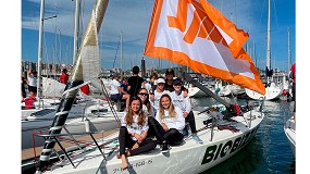 Foto de El velero Biobizz, con patrocinio Spit, lidera la 'EKP International Women’s Sailing Cup'