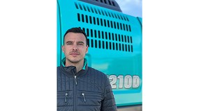 Foto de Rubn Gmez, nuevo responsable comercial y de marketing de Kobelco para Espaa y Portugal