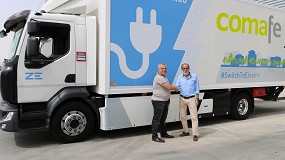 Picture of [es] Comafe y Camionaje prueban un camin 100% elctrico apoyando el objetivo de las cero emisiones