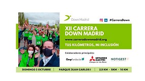 Fotografia de [es] Mitsubishi Electric patrocina un ao ms la XII Carrera Down Madrid