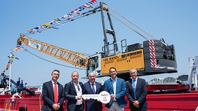 Foto de Canlemar adquiere la primera gra de celosa Liebherr HS 8100.1 HD en Espaa