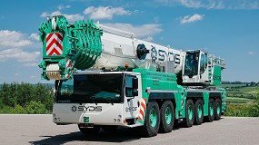 Foto de Sydis apuesta por la gra mvil Liebherr LTM 1300-6.2 como uno de los nuevos estandartes de su flota de maquinaria