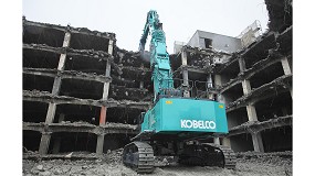 Foto de Kobelco muestra sus ltimas novedades en Bauma 2022