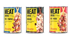 Foto de Josera lanza Meat Lovers, su nueva línea de alimento húmedo para perros con más porcentaje de carne