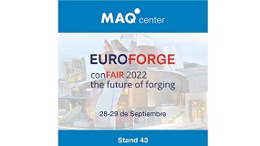 Foto de MAQcenter prepara las maletas para la EuroForge 2022