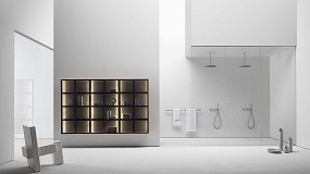 Foto de Falper presents Butler, the modular wardrobe cabinet specifically created for the bathroom