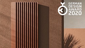 Foto de Step-by-Step radiator by Tubes, winner of a German Design Award 2020 for its surprising slat-like design