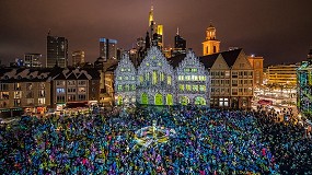 Foto de Light Art and Urban Design invade Frankfurt in a successful edition of the Luminale festival focused on sustainability