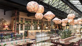 Foto de La Gare, the Parisian restaurant of Mediterranean and Latin inspiration designed by Laura Gonzalez