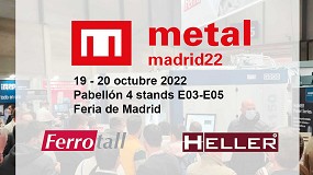 Foto de Ferrotall y Heller maquinaria estarn presentes en Metalmadrid 2022