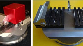 Foto de Erowa muestra en la BIEMH 2010 su nueva mordaza autocentrante