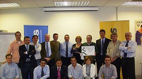 Foto de Junkers hace entrega de su premio Calidad y Servicio 2009