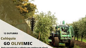 Foto de Poda mecanizada e colheita em contínuo de olivais de variedades portuguesas